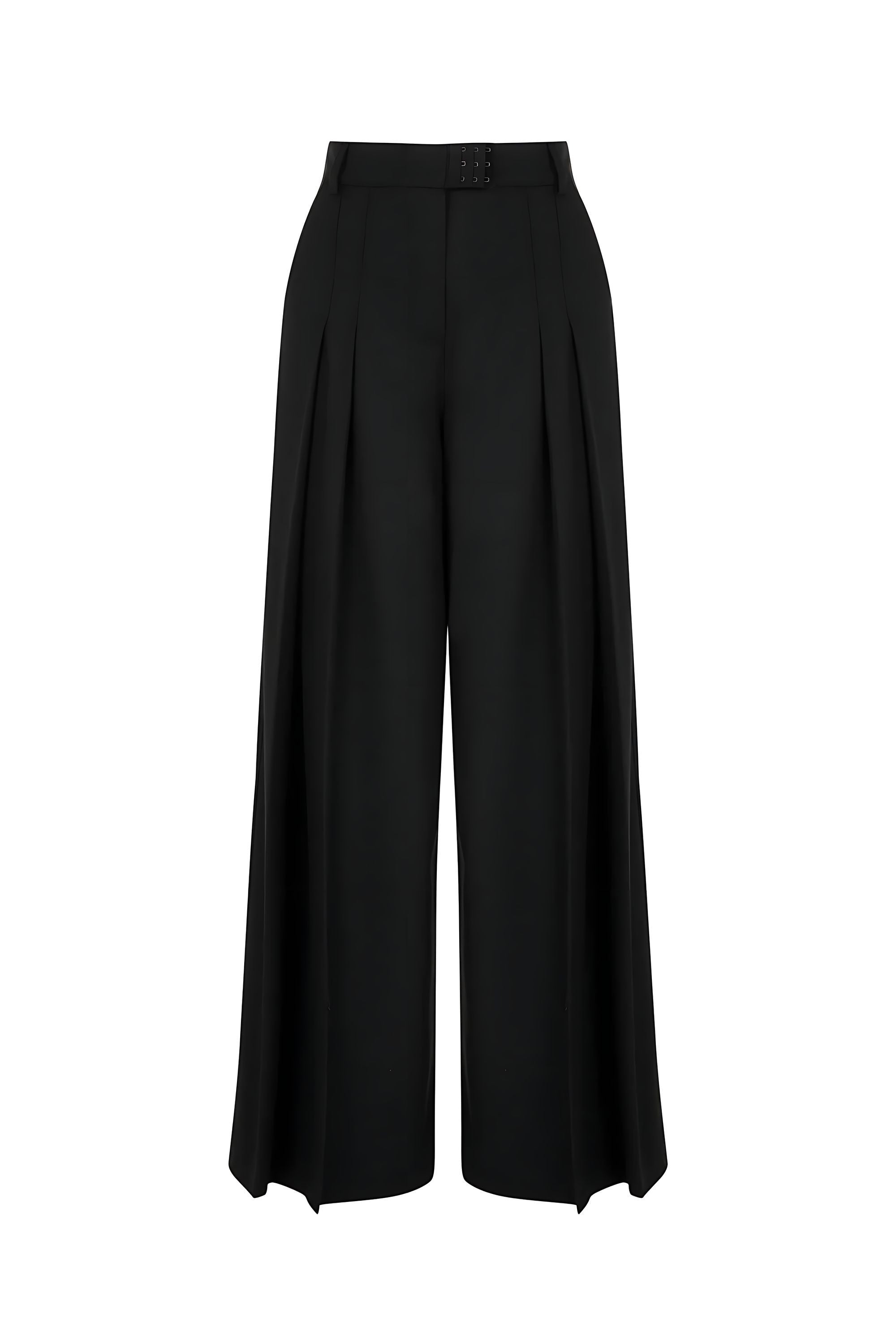 High Waist Pleated Trousers